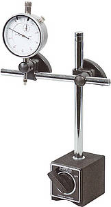 Precision magnetic gauge stand